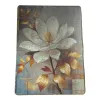 Modern and simple wall paintings with golden borders and floral patterns for the living room and bedroom Item Picture